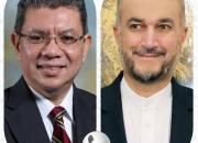گفت‌گوی تلفنی امیرعبداللهیان با وزیر خارجه مالزی