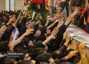 تصاویر/ وداع مردم اصفهان با ۲۷ شهید حادثه تروریستی