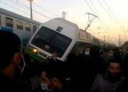 برخورد دو قطار در خط مترو کرج به تهران/ ۲۲ نفر مصدوم شدند/ علت حادثه چه بود؟ +عکس و فیلم