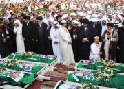 فیلم/ تشییع پیکرهای ده‌ها شهید اعدام‌شده در عربستان