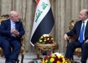دیدار و گفت‌وگوی رئیس‌جمهور عراق و سفیر ایران در بغداد