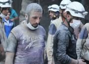 نمایش جدید «کلاه سفیدهای» تروریست در سوریه 