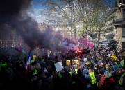 عکس/ اعتراضات مردم فرانسه علیه دولت مکرون