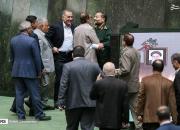 عکس/ حضور رئیس سازمان بسیج در صحن علنی مجلس