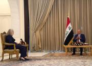 سفیر جدید آمریکا با مقامات عراق دیدار کرد +عکس