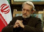 لاریجانی: ایران با تحریم از پا درنمی‌آید