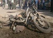 انفجار موتور سیکلت بمبگذاری شده در سوریه