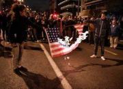 فیلم/ آتش‌زدن پرچم‌ آمریکا در یونان