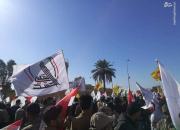 فیلم/ شعار عراقی‌های خشمگین در سفارت شیطان بزرگ