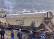 اولین تصاویر از واژگونی قطار در سوادکوه
