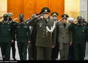 عکس/ تجدید میثاق فرماندهان نیروهای مسلح با امام خمینی(ره)