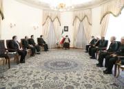 عکس/ دیدار رئیس جمهور با جمعی از فرماندهان بسیج