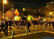 تجمع هزاران معترض به نتانیاهو در «میدان پاریس»