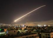 مقابله سوری ها با حمله موشکی رژیم صهیونیستی