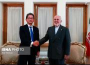 عکس/ دیدار معاون وزیر امور خارجه ژاپن با ظریف