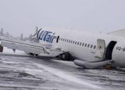 عکس/ حادثه برای هواپیمای بوئینگ در روسیه