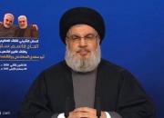 فیلم/ بغض سید حسن نصرالله از شهادت حاج قاسم