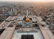 عکس/ نمای هوایی از حرم حضرت علی(ع)