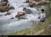 عکس/ گشت و گذار در کنار رودخانه‌های کرمانشاه