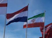 فیلم/ اهتزاز پرچم ایران در دوحه قطر
