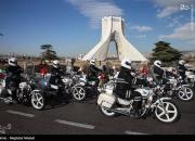عکس/ رژه موتورسواران در آستانه سالگرد پیروزی انقلاب