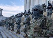 فیلم/ حضور پرتعداد نیروهای امنیتی در واشنگتن