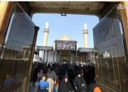 حرم امامین عسکریین (ع) سیاهپوش شد +عکس