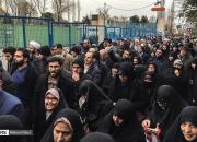 عکس/ ازدحام جمعیت در ورودی مصلی امام خمینی (ره)