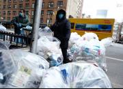 فیلم/ زباله‌دانی شدن سطح شهر نیویورک