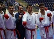قهرمانی تیم ملی کاراته ایران با ثبت ۵ مدال طلا