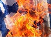 فیلم/ آتش‌زدن پرچم اسرائیل در میدان انقلاب