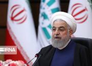 عکس/ روحانی در اجلاس مجازی سران کشورهای دی -۸