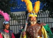 برپایی کاروان نمادین دشت کربلا در فرخشهر
