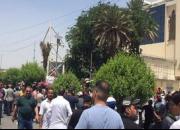  ورود تظاهرات‌کنندگان عراقی به سفارت بحرین