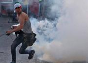 مجروحیت ۱۶۳ فلسطینیِ معترض به راهپیمایی پرچم توسط صهیونیست‌ها