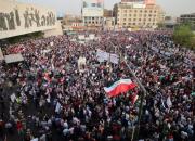 تازه‌ترین تحولات میدانی عراق/ مرجعیت و بسیج مردمی چگونه سناریوی ایجاد جنگ داخلی در عراق را به شکست رساندند؟/ اجماع معترضان برای تغییر قانون اساسی با برگزاری تظاهرات آرام + عکس