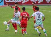 شکست یک نیمه‌ای پرسپولیس مقابل ذوب‌آهن