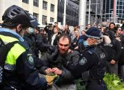 تظاهرات هزاران نفر از شهروندان استرالیا علیه محدودیت های کرونایی