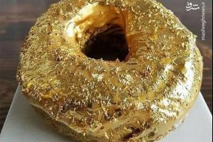 فروش دونات، بستنی و استیک با طعم طلا در مشهد +فیلم و عکس