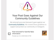 حذف پست‌های مربوط به «افشای حقوق بشر آمریکایی» توسط اینستاگرام