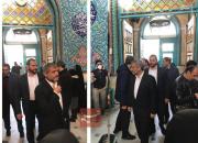 عکس/ دادستان تهران در حسینیه ارشاد