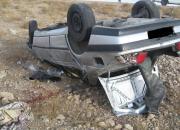 واژگونی مرگبار خودروی پژو ۴۰۵ با ۲۴سرنشین