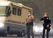 درگیری ماموران پلیس با پرسنل نیروی هوایی آمریکا نزدیک کالیفرنیا
