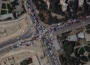 تصویر ماهواره‌ای از خیابان منتهی به فرودگاه کابل