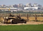 حرکت تانک‌های ارتش رژیم صهیونیستی به نوار غزه