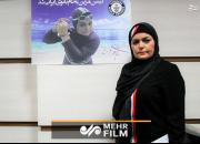 بانوی ایرانی رکورددار شنای دست‌بسته شد +فیلم