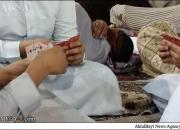 ورق‌بازی سعودی‌ها در مسجدالنبی(ص) + تصاویر