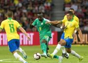 توقف تیم ملی فوتبال برزیل مقابل سنگال