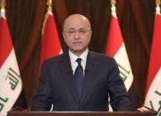 واکنش «برهم صالح» به انفجار تروریستی در بغداد