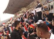 اقدام زشت هواداران عراقی هنگام پخش سرود ملی ایران